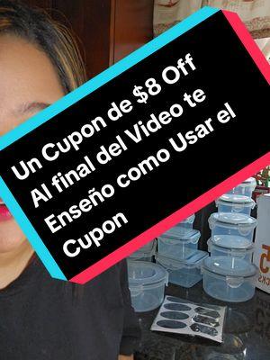 Un Cupon de $8 off en estos Organizadores de Comida! Al final del video te enseño como aplicarlo! #aisoon #aisoonstore #aisoonstoreleakproofcontainersset #aisoonfoodstorage #foodstorage #foodstoragehacks #organizadoresdecocina #organizagoresairtison #airtight#tiktokshopholidayhaulspotlightfinds #tiktokshopcreatorpicks #mademyyear #toptierdecember #creatorboostcamp #TikTokShop #yearsendsale #freeshipping 