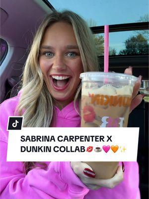 Reviewing the Sabrina Carpenter Brown Sugar Shaken Espresso!!☕️🩷🧡✨💋 I AM OBSESSED!!! @Sabrina Carpenter @Dunkin' #sabrinacarpenterdunkin #sabrinacarpenter #sabrinacarpenterespresso #dunkin #brownsugarshakenespresso 