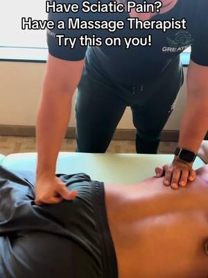 Here’s how I help others with sciatic pain!  #massage #triggerpoint #painrelief #sciatica #legpain