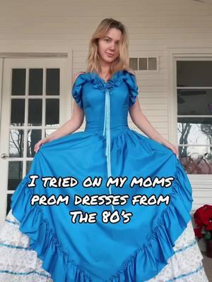 No literally they used to make dresses so much better 😂 #promdresses #promlook #80s #80sbaby #vintage #momscloset #vintagevibes #vintageclothes #vintagefinds 