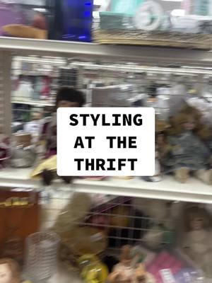 Styling these THRIFT finds! #thriftedvsstyled #thrifting #goodwillfinds