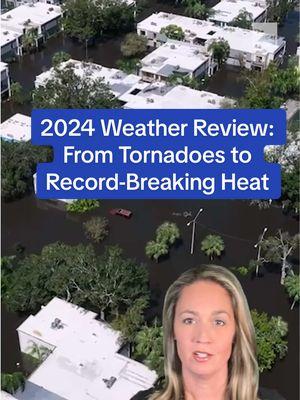 From hurricanes to an unforgettable heat wave, 2024 brought extreme weather to the forefront. Watch the recap of a year that rewrote the history books.  #TheWeatherChannel #fyp #weathertok #weatherchannel  #weather #yearinreview #tornadoes #climatechange #severeweather