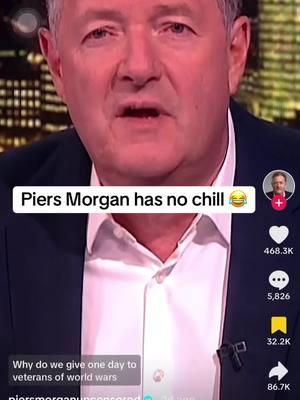 Piers Morgan has no chill #greenscreen #greenscreenvideo #piersmorgan #piersmorganuncencored #Foryou #foryoupage 