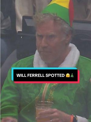 “Buddy” looks a bit different 🥴 #LAKings #WillFerrell #NHL #hockey #blooper 