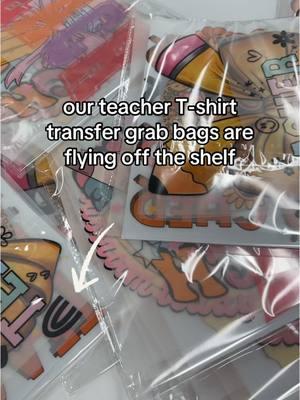 Teacher tshirt transfers! Apply with a heat press in under 20 seconds! #shirttransfers #heatpresstransfers #teacher #teachersoftiktok #teachershirt #teacherlife 