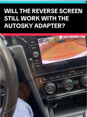 Replying to @JoeyD yep reverse screen still works with your autosky box #carscreen #carplayadapter #carhacks #caraccessories #autosky 