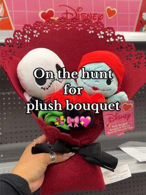 THE HUNT IS ON!!!!💐💖🎀 #flowerbouquet #ValentinesDay #valentinesdaygift #disneyvalentines #liloandstitch #liloandstitchbouquet #walmartfinds #walmart #shopwithme #viralfinds 