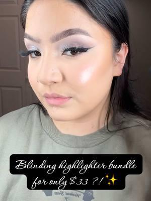 #TikTokShop #tiktokmademebuyit #beautycreations #highlighter #beautyfinds #fypシ #foryou #blinding 