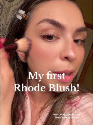 I AM SO IN LOVE OMG thank u Jenna ily and also miss Hailey you are my hero @rhode skin @Hailey Bieber #rhodeskin #rhode #rhodepocketblush #rhodeblush #rhodepeptideliptreatment #rhodeliptreatment #christmashaul #christmasgifts #haul  #makeupfirstimpression  