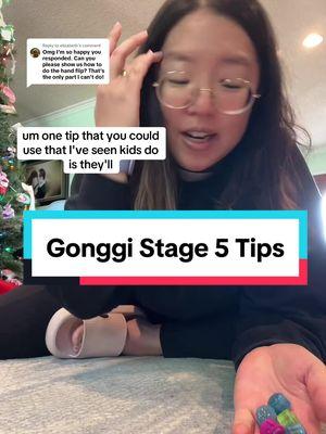 Replying to @elizabeth used my lunch break to provide more gonggi tips. Also, it has been very fun becoming the local gonggi girl in TikTok and in so thankful for so many new friends. please know I am not an expert, but simply a humble practitioner who has had lots of fun and made so many memories with this delightful game. Let me know if you have more questions #gonggi #squidgames #squidgame #squidgame2 #koreangame #netflix #netflixseries #childhoodgames 