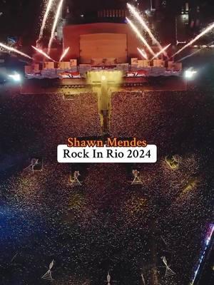 Someone take us back to this iconic moment from @Shawn Mendes’ performance at #RockInRio this summer 🧡 Can’t wait for more crowds like this in 2025! #shawnmendes 