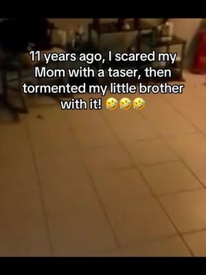 My shenanigans are my God given gift from my Father! 🤣🤣🤣 #shenaningans #taser #prank #family #momanddaughter #Siblings #nothingbutlove @janewiederhold509 ♥️