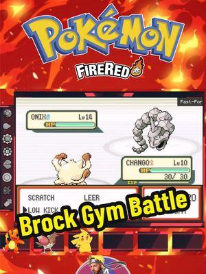 Pokemon fire red Brook Gym Battle #pokemon #pokemongo #pokemonfirered #pokemonwalkthrough #pokemonpulls #pokemon2024 #pokemonx #creatorsearchinsights 