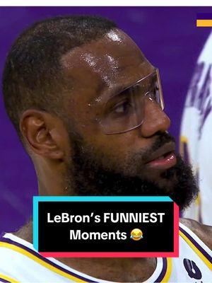 “I’m just a silly guy at times” 🤣 you outdid yourselves with this one @Lakers 👏 #lebronjames #lebron #funnynba 