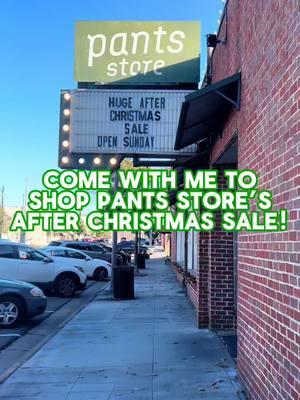 Our After Christmas Sale is HAPPENING NOW!🛍️ Shop HUGE MARKDOWNS for the whole family in-store + pantsstore.com!🛒💚 #newarrivals #style #70yearsofpants #OOTD #trend #sale #christmas #deals #markdowns #fashion #shoponline #outfitinspo #fashioninspo #pantsstore 