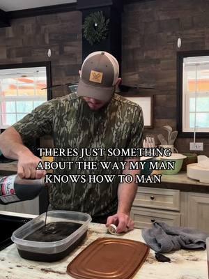 😍😮‍💨🤌🏼🔥🦌 the only man who can make me fold 😩 #husband #myman #manly #marriage #husbandandwife #huntin #deerjerky #jerky #homemade #ifykyk #deer #deerseason #couples #Relationship #CapCut 