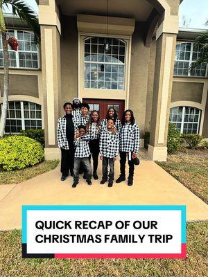 Recap of our 1st family trip in YEARS 🥳 #realtormom #familytrip #christmastrip #ChristmasInFlorida #realtorlife 