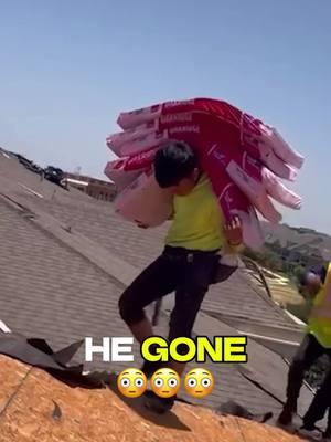 He gone 😳 🚧 Roof Safety Matters! 🚧 Working on a roof can be dangerous without the right precautions. Always use proper fall protection, inspect your equipment, and ensure your team is trained in OSHA-compliant practices. Safety first means everyone goes home safe! 🛠️ #RoofSafety #OSHACompliance #WorkplaceSafety #FallProtection #ConstructionSafety #East2WestSafetyPlus 