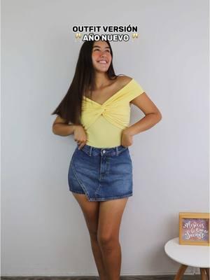 #añonuevo #outfitideasforyou #prendasdevestir #modamujer #modafeminina #viral_video #peru🇵🇪 #amarillo 