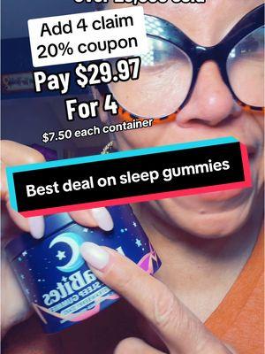 The best deal I’ve seen on Lullabites #lullabites #sleep #melatoninfree #sleepy #gummies #clearance #tiktokshopfinds #tiktokshopdeals 