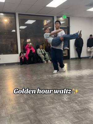 Would you try this dance? 👀 #AC15Choreography #dancer #GoldenHourWaltz #Waltz #Quinceañera #studiorehearsal #QuinceIdeas #QuinceLifts #FYP 