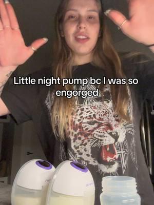 I only did 15 minutes just to relieve my boobs a little before she ate again. #nightpump #pumping #pumps #sahm #sahmlife #mommy #mommylife #MomsofTikTok #momlife #breastmilk #breastfeeding #momtok #fypシ #fyp 