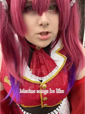 I think this is accurate and hilarious lol #hololive #houshoumarine #hololivecosplay #vtuber #houshoumarinecosplay #vtubercosplay 