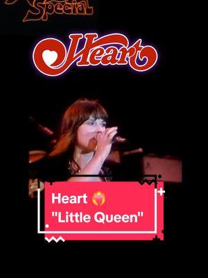 4️⃣7️⃣ years ago today... Heart discusses their 3rd album "Little Queen" before playing the title track live on The Midnight Special TV show on December 30, 1977. #heart #littlequeen #themidnightspecial #live #1977 #annwilson #nancywilson #classicrock #70stv 