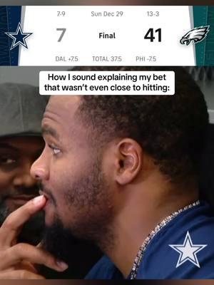 Micah Parsons sounds like every bettor 😭 #nfl #nflmemes #bettingmemes #nflbetting #micahparsons #cowboys #eagles 