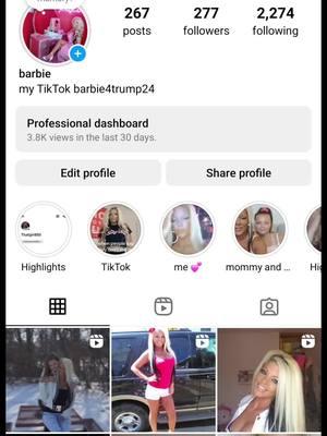 instagram #tiktok #tiktokban #followme #barbie4trump24 #fyp 