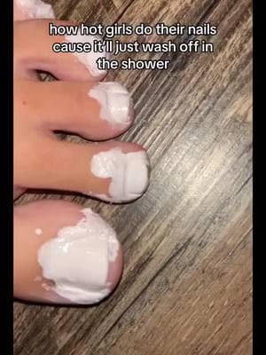 how hot girls do their nails cause it'll just wash off in the shower👀😂 @jaydenfordy56 #pedicure #nailsdone #messynails #feet #crazynails #nailboo #nailboonails #nails #dippowder #dippowdernails #dipnails #nailinspo #nailart #diynails #diymanicure #naturalnails #nailhack #paintingnails #fyp #fypage #foryou #fy #nailtech #begginernailtech #nailsalon #cutenails #viral #fallnails #fallnailinspo #fallnailart #nailartsvideos #nailtrends #nailtutorial