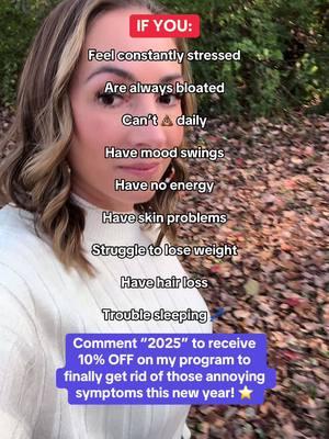 If your goal this 2025 is to prioritize your health and overcome issues like hormone imbalances, gut problems, high cortisol, or related symptoms, I’ve got great news for you! 🙌🏼 I’m offering 10% OFF my 12-week personalized program to help you uncover the root cause of your symptoms and achieve lasting results!! 🥳 Here's what’s included: ✅ 1:1 guidance tailored to your needs ✅ Comprehensive functional lab testing for an in-depth understanding of your health ✅ 15% off supplements + personalized recommendations ✅ Coaching app + tracker to monitor your progress ✅Action plan + meal plans ✅ Direct communication with me for support every step of the way •I have 5 spots left!  Let’s make this the year you feel your absolute best. ✨ DM me the word “health” for a free consultation to get started! 2025 is your year, let’s make it happen! 💪🤩 #2025goals #healthgoals #newyearnewme #newyearhealthgoals #highcortisol #gutproblems #highcortisolsymptoms #hormoneimbalances 