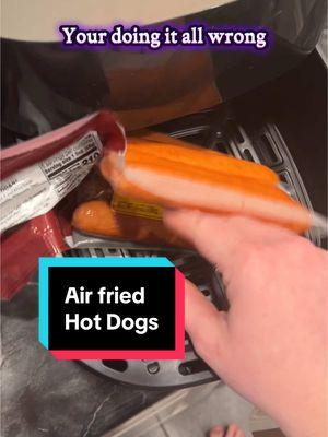 Idc I will never cook hotdogs another way again! #cookingmadeeasy #creatorsearchinsights #airfryer #airfryerrecipes #airfryhotdog #pukomc #pukomcairfryer #airfryertiktokshop 