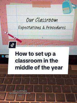 Replying to @Alicia Gutierrez You have to treat your 1st week in January as if it’s the 1st week of school. It’s really important to set up all your classroom routines/procedures and go over all your expectations!  I recommend creating a Classroom Management Plan and creating a slideshow with your class routines/expectations explicitly spelled out for students. Let me know what other questions you have! #teachersoftiktok #middleschoolteacher #newteacher #firstyearteacher #newteacheradvice #teacherssupportteachers #teachingadvice 