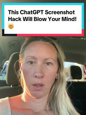 Like, how did we live without this?! 🤯 What’s the first thing you’ll screenshot for ChatGPT? #AIHacks #ChatGPTTips #ScreenshotHack #ProductivityHack #ChatGPT #TechTips #AIHacks #LifeChanger #TimeSaver #TechMagic #ScreenshotHack #ProductivityTips #GameChanger
