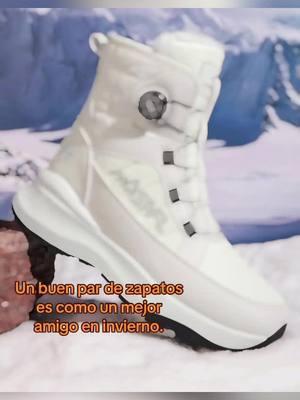 Un buen par de #zapatos es como un mejor amigo en invierno.#snowboot 