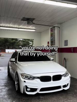 you’re right i had some help doe #fyp #trend #bmw #carwrap #midnightpurple #cartok #carsoftiktok 