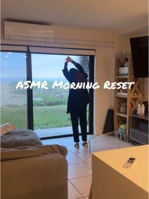 ASMR morning reset #asmr #asmrsounds #asmrmorning #asmrmorningreset #morningroutine #morning #fyp 