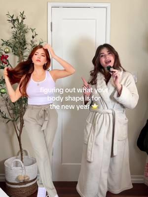 Body shape — there’s 5 body shapes and we’re gonna figure out which matches you the best so you can dress the most flattering for it! ⭐️ obviously you can wear whatever you want!!! This is just to teach you which one you match the best with and what your strongest features are! #bodypositivity #bodyshape #closetorganization #bodytype #newyears 