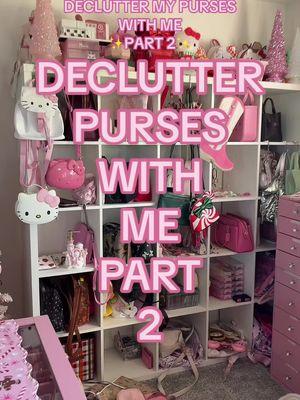 THIS ONE WAS SO HARD 😭😭😭 #decluttering #pursedeclutter #declutterwithme #pursetok #coachhandbags #juicypurse #declutterchallenge #fypシ 