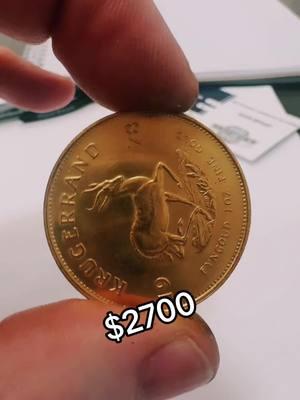 1 ozt gold coin #gold #goldstacking #goldcoin 