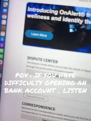 So Happy I’m Already 8 Months In Now Of Learning How To Fix Credit & Others. Being Two Steps Ahead At All Times. This Process Literally Takes 2 Seconds To Do. And You Will Be Able To Get ANY BANK ACCOUNT YOU WANT! IF YOU HAD THIS PROBLEM YOU ARE WELCOME 🤎 .. I ALSO FIX CREDIT FOR $199 💕 Send Dispute Letters Out To The Three Credit Bureaus. Don’t Go To Nobody Charging You Thousands They Are Liars #freegame #CreditRepairAgent #Donotwaitonpeople 