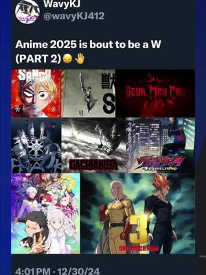 #wavykj #fyp #fypシ #tik_tok #tiktok #otaku #foryoupage #foryou #xyzabc #2025anime #anime2025 #sanda #kaijuno8 #devilmaycryanime #windbreakerseason2 #gachiakutanime #mhavigilantes #rezeroseason3 #onepunchmanseason3  