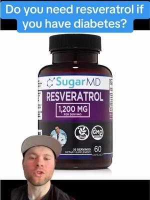 Do you need to take Resveratrol if you live with diabetes? You may have heard of Resveratrol because it does a TON of different things for the body. It’s an antioxidant, an anti-inflammatory, it’s been shown to improve blood pressure, protect your brain, and it may even increase your lifespan. However, does it have any positive impact on blood sugars for people living with diabetes? Let’s see what the research says:  In this first study, in a population of people with type 2 diabetes, it showed that there was an improvement in both A1c and in insulin resistance. In a second study, of a population of people with type 1 diabetes, it showed improvement in fasting blood sugar (waking up blood sugar) as well as A1c.   And then, in a review of many different studies, it showed that Resveratrol works positively in people with diabetes because it can increase glucose uptake by the muscle through a similar mechanism to that of exercise…which is pretty awesome. If you decide to take it, most studied doses tend to be between 500-1200mg. I love the SugarMD version because it’s the perfect dose from a reputable source. Ultimately, it is something you could talk to your care team about adding to your regimen. #type1diabetes #diabeteseducation #diabetescontrol #insulindependent #bloodsugarmanagement #t1dlife 