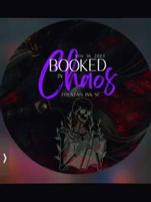 2 days and Booked in Chaos tickets go on sale! Who’s all ready to come join us in 2025?!    @Booked in Chaos  #bookedinchaos2025 #2025 #bookevent #booksigning #fiftyshadesofm #BookTok #readersoftiktok #authorsoftiktok #indieauthorsoftiktok #bookfriends #bookish #books #CapCut #bookcommunity #november #authorevent #follow #yeathatgreenville #southcarolina 