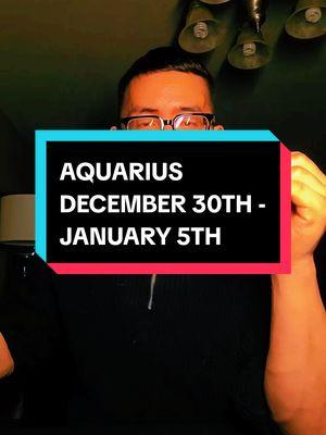 AQUARIUS ♒️ December 30th - January 5th Tarot Reading  #aquarius #aquariustarot #aquariustarotreading #aquariuszodiac #aquariussun #aquariusmoon #aquariusrising #aquariushoroscope #aquarius♒️ #aquariusreading #aquariusweeklyreading #aquariusenergy #aquariusgang #aquariusgirl 