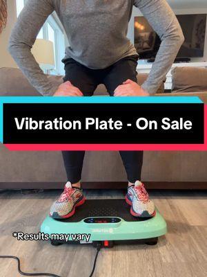 This vibration plate is the one to get! 450 weight limit + 99 different intensity levels.  @HOTWAVE-US #vibrationplate #vibrationplateworkout #vibrationplatetherapy #vibrationmachine #vibrationworkout #fitness #athomeworkout #homegym #homeworkout #workoutroutine #newyearnewyou 