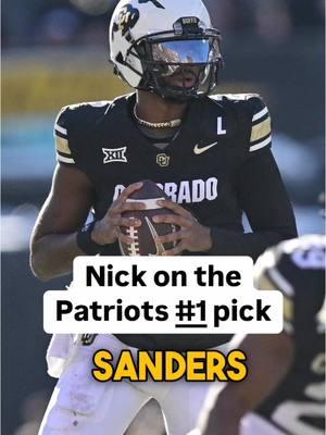 The Patriots have some things to consider with the 1st pick 👀 #nfl #patriots #nfldraft #drakemaye #shedeursanders #deionsanders #colorado #camward #miami #umiami 