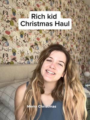 Sorry she had to rush this video, her family is leaving for their Christmas Trip in Park City #richkidchristmas #richlife #richkid #christmashaul #comedy 