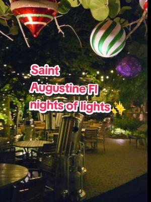 #saintaugustine #nightsoflights #events #christmas #lights #romantic #dinner #fyp #trend #trending #event  #sheinootd #christmasevents #shein #sightsee #beautiful #OOTD #gorgeous #vintage #christmasevents #saintaugustine #nightsoflights🎄 ✨️